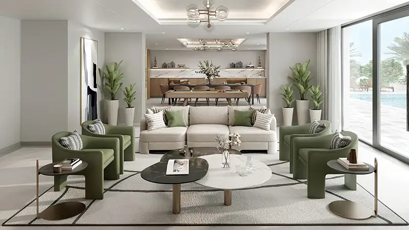 Azizi Aryan Apartment Interiors