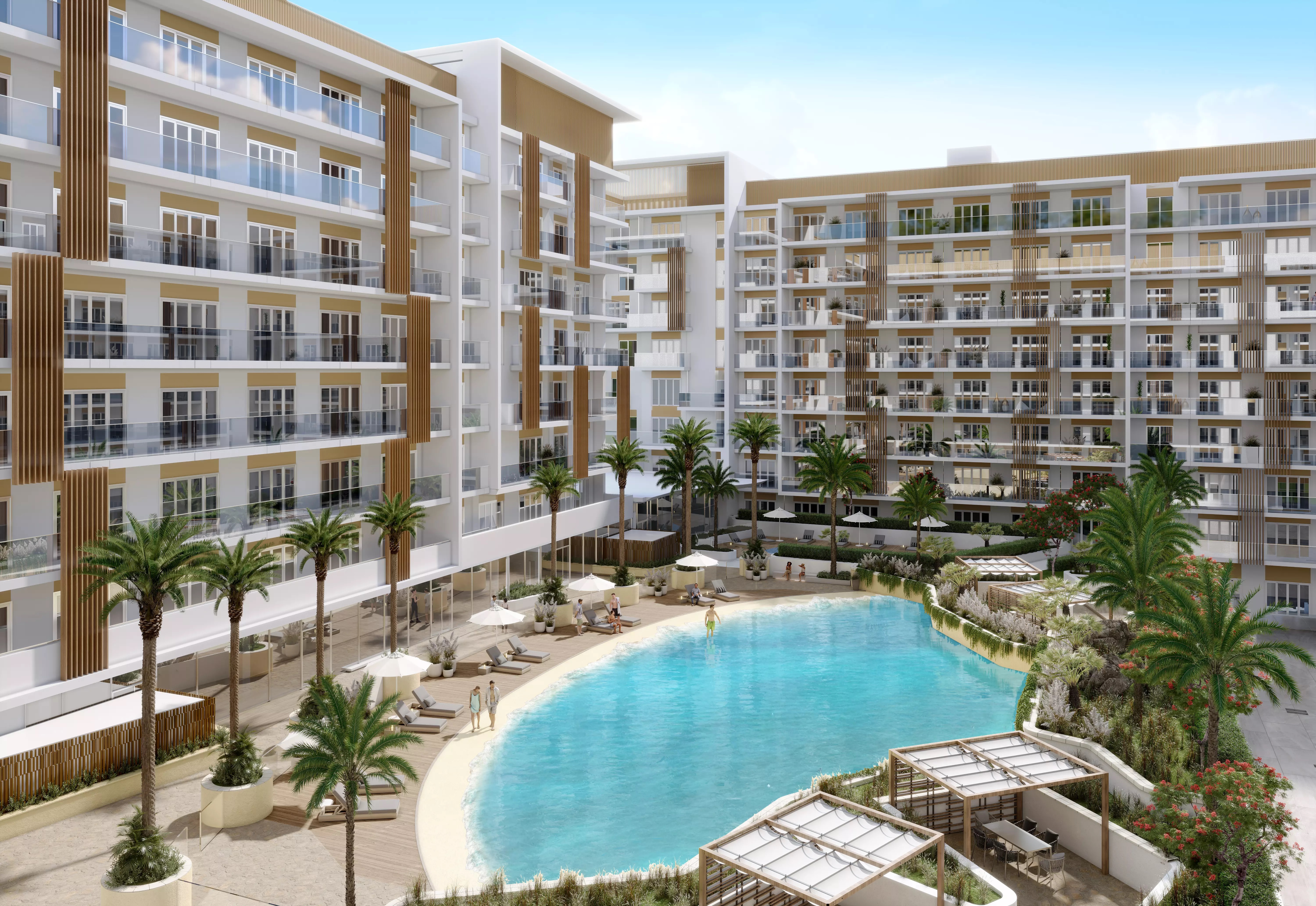 Azizi Beach Oasis 2 Apartment Exteriors