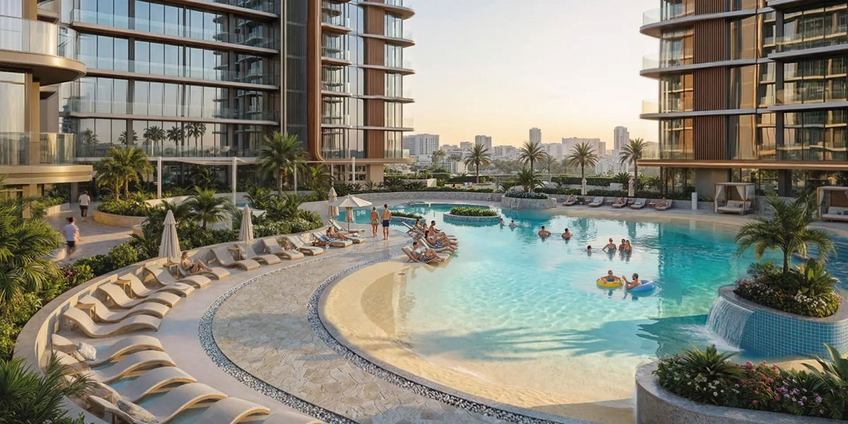 Azizi Jaddaf Beach Oasis Amenities Features
