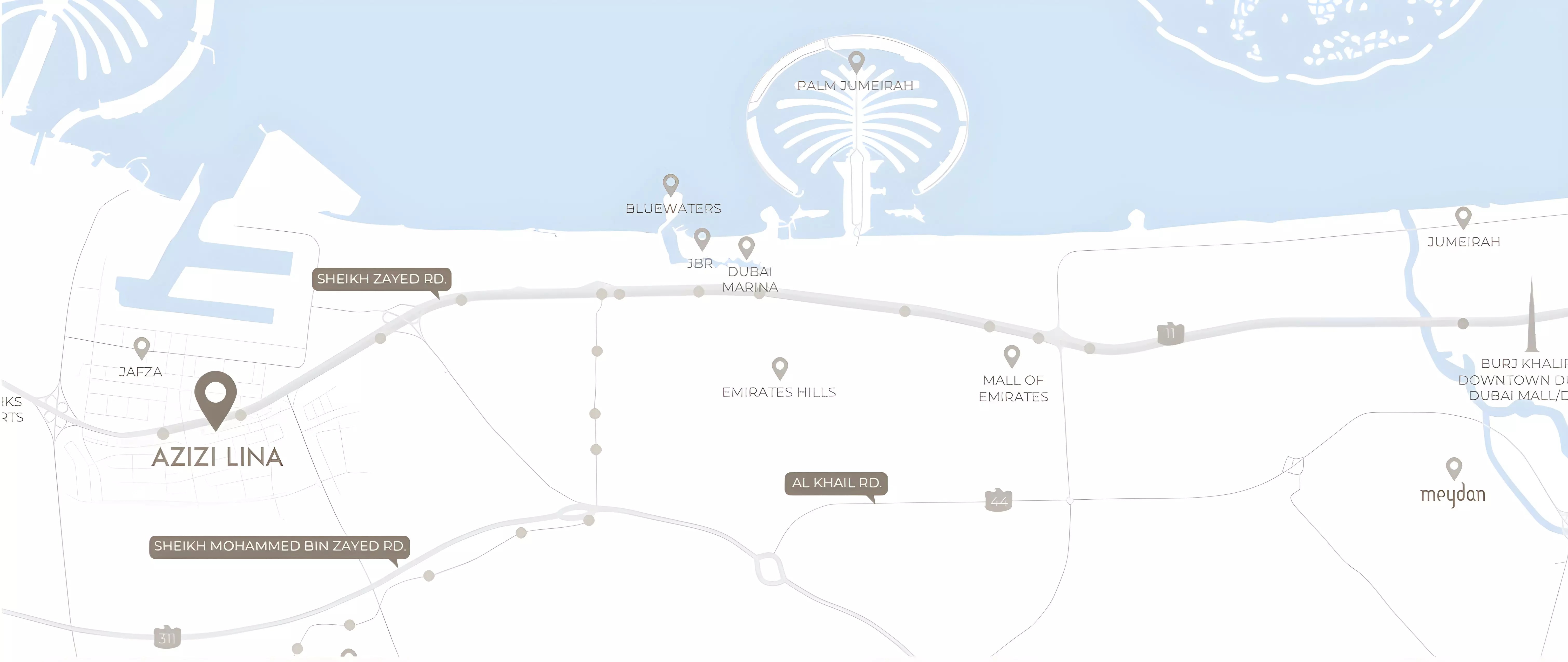 Azizi Lina Location Image