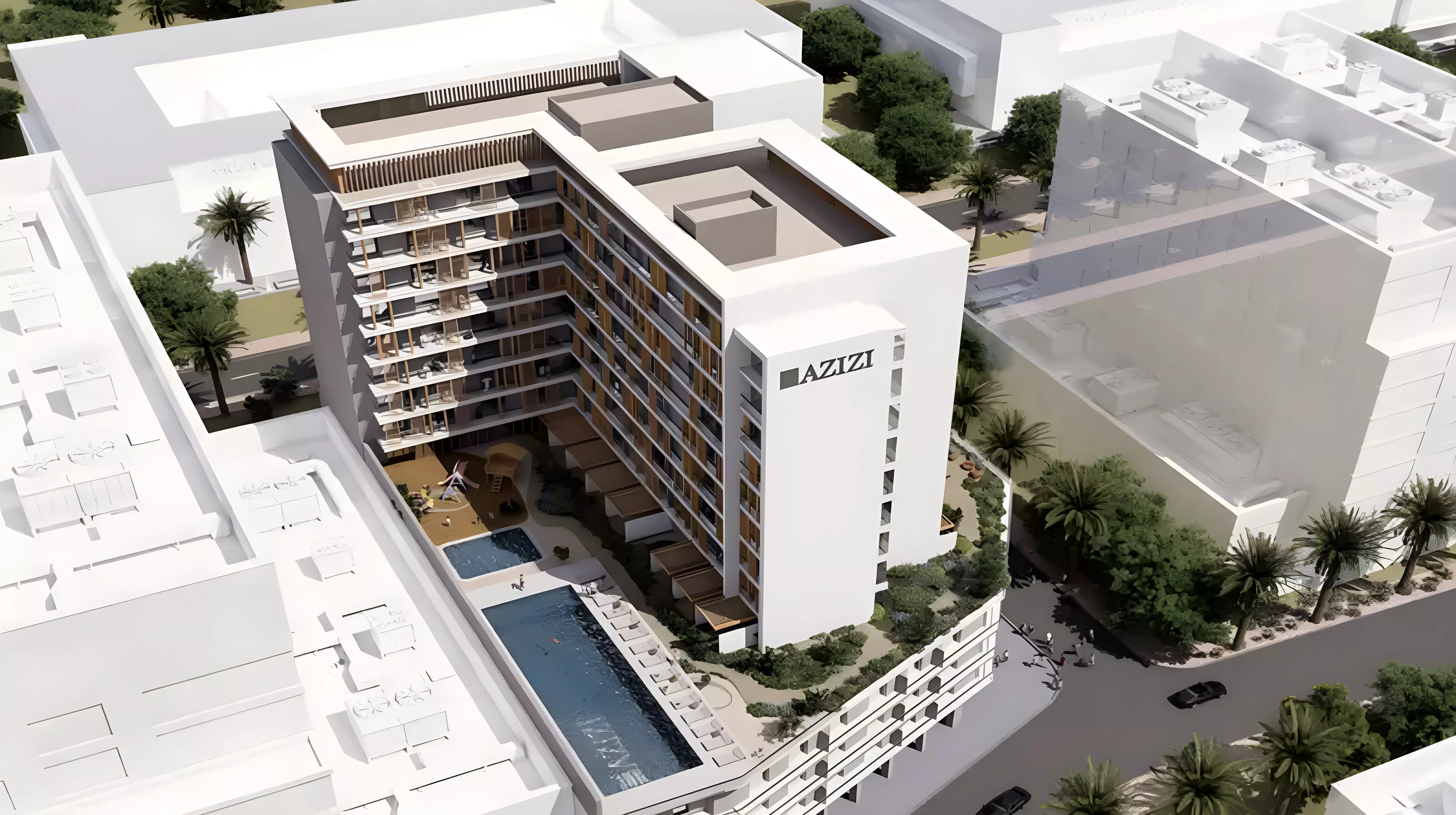 Azizi Lina Tower View