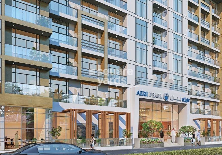 Azizi Pearl Apartments Entrance View