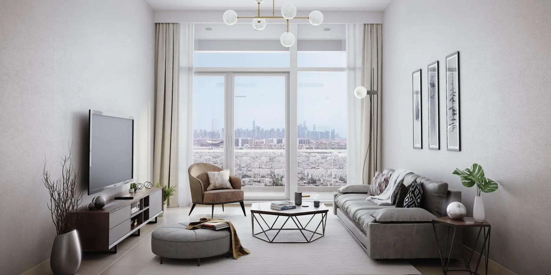 Azizi Sikander Apartment Interiors