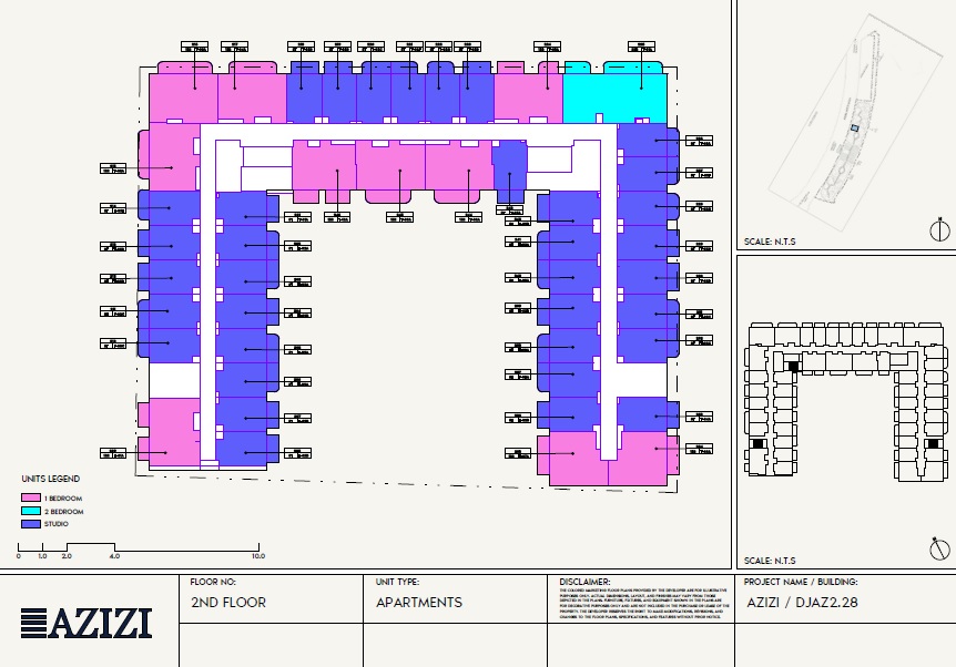 Azizi Wares Floor Plans