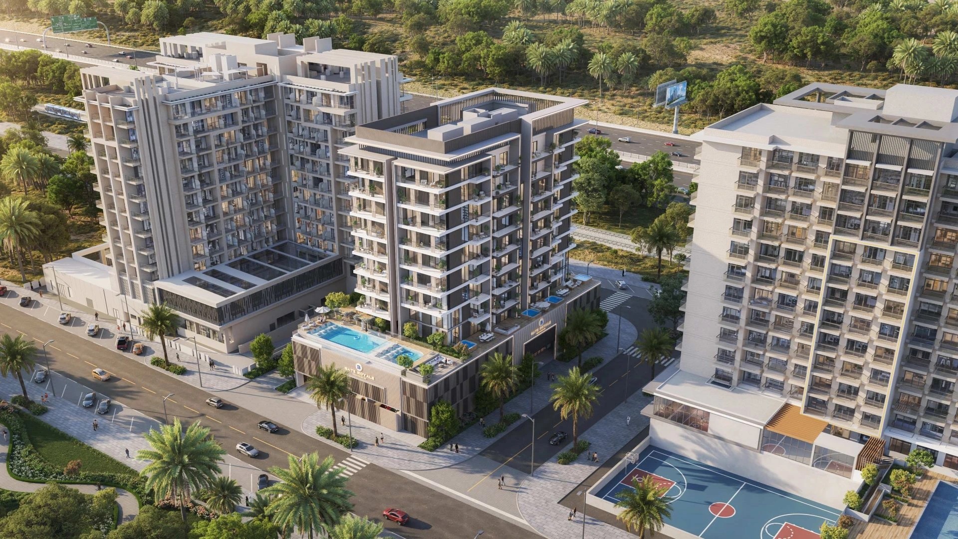 Baron Gate Royale Residence Apartment Exteriors