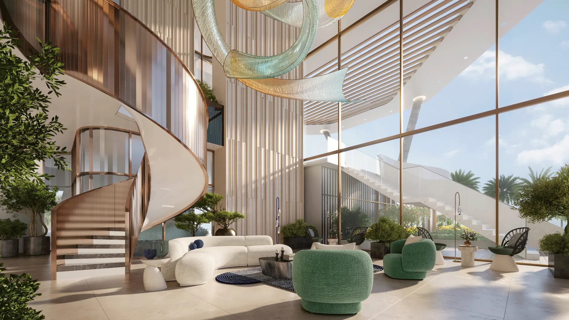 Beyond The Mural Apartment Interiors