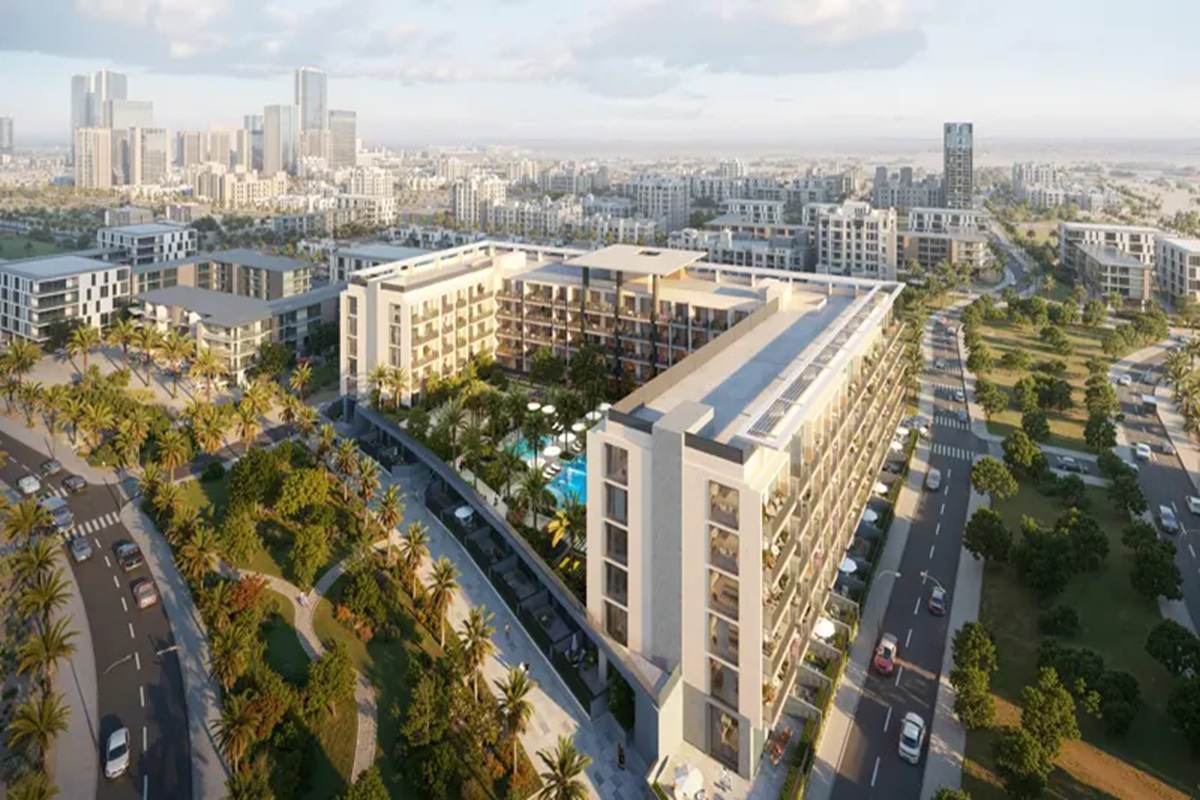 Binghatti Aurora Tower View