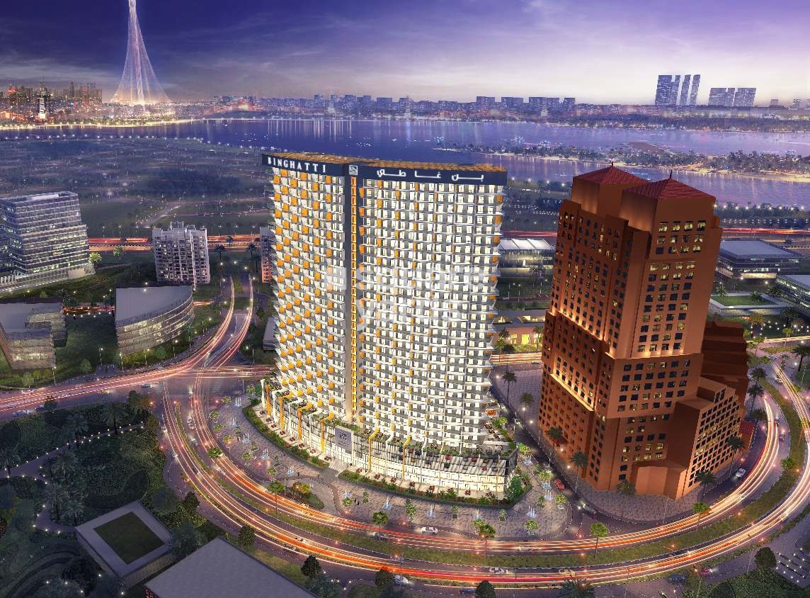 Binghatti Avenue Tower View