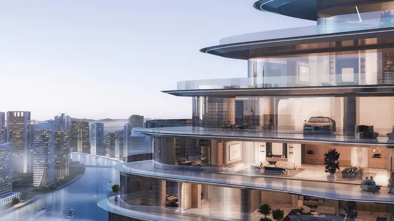 Binghatti Bugatti Residences Apartment Exteriors