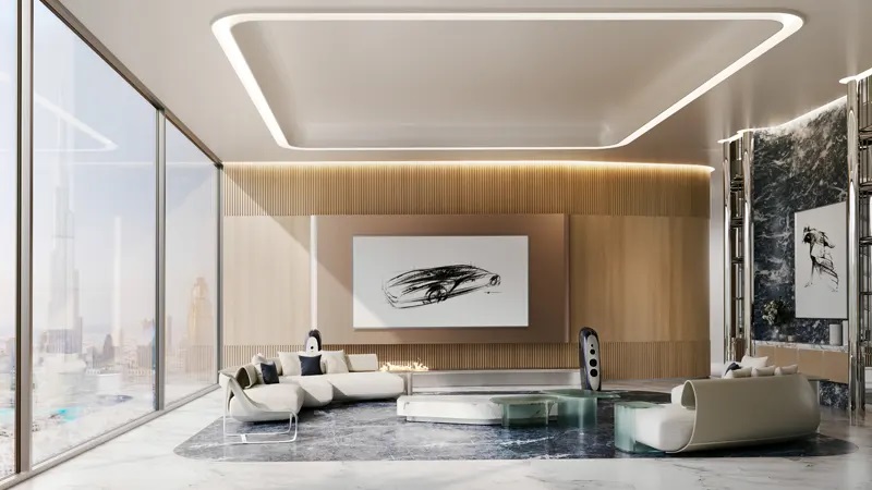 Binghatti Bugatti Residences Apartment Interiors