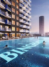 Binghatti Crest Apartment Exteriors