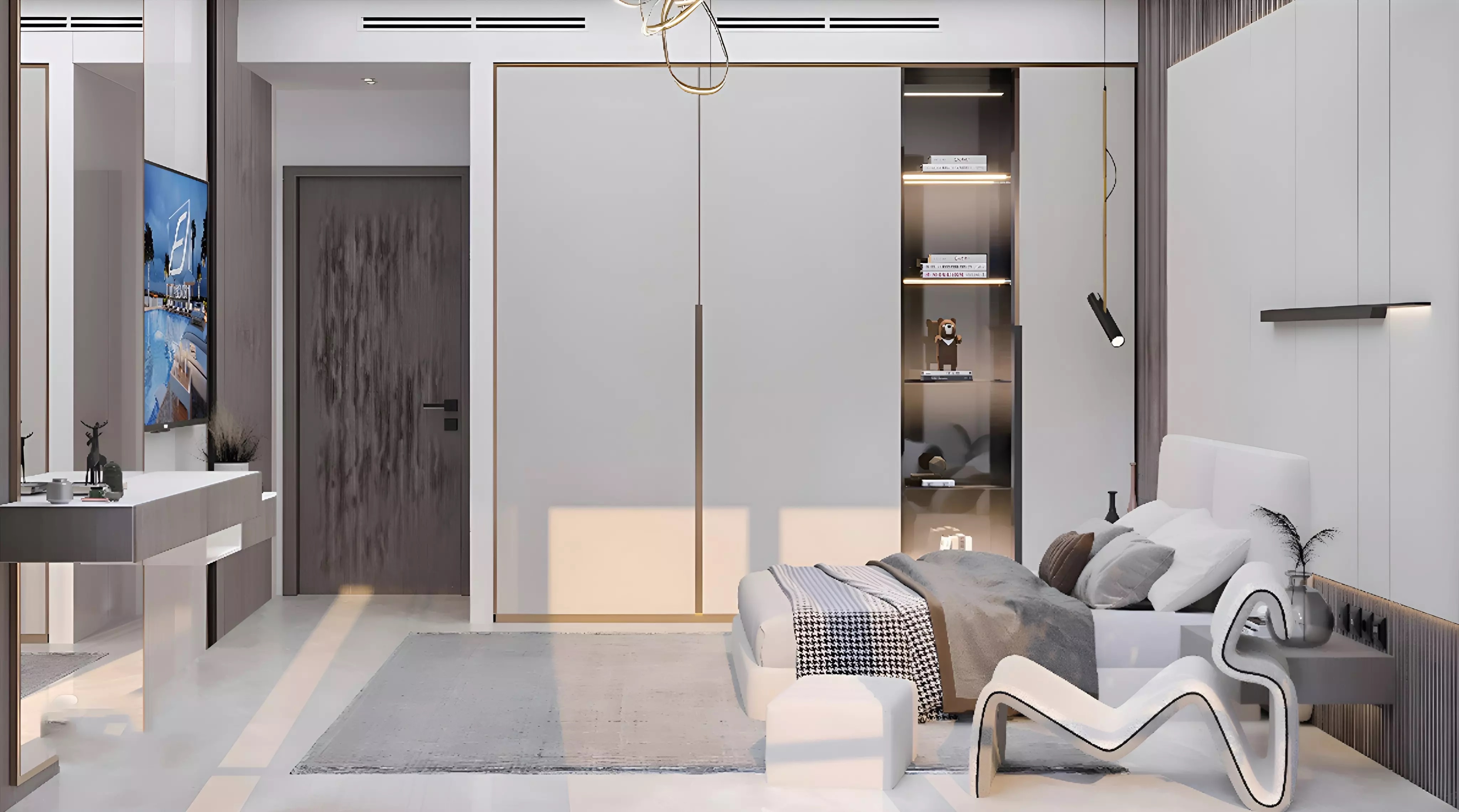 Binghatti Crest Apartment Interiors