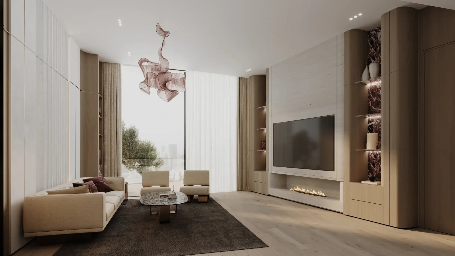 Binghatti Flare Apartment Interiors