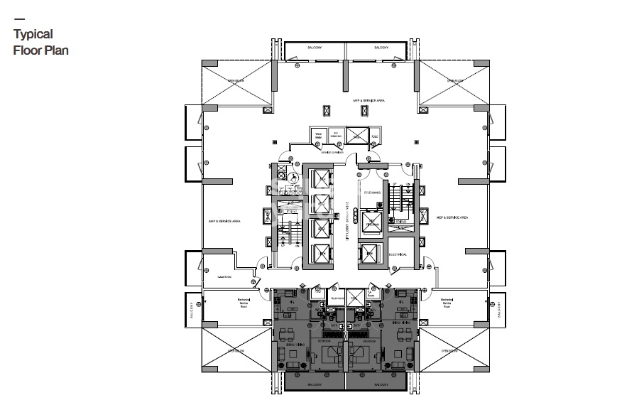 Binghatti Gardenia Floor Plans