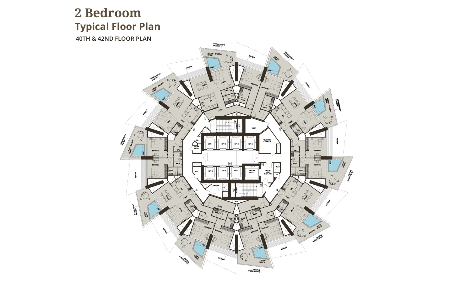 Binghatti Grove Floor Plans