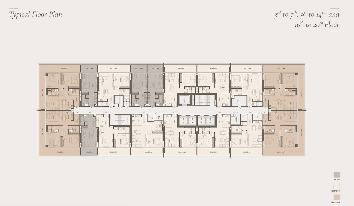 Binghatti Ivory Floor Plans