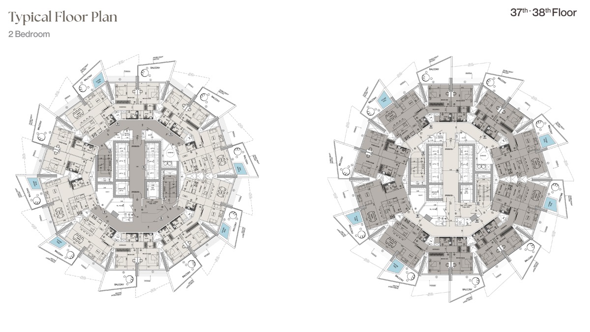 Binghatti Phantom Floor Plans
