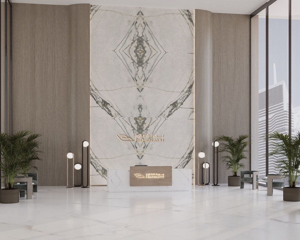 Binghatti Phoenix Waiting Lounge