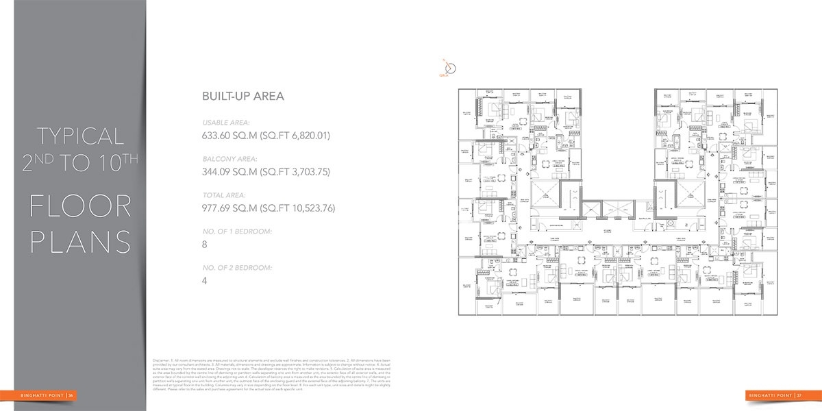 Binghatti Point Floor Plans