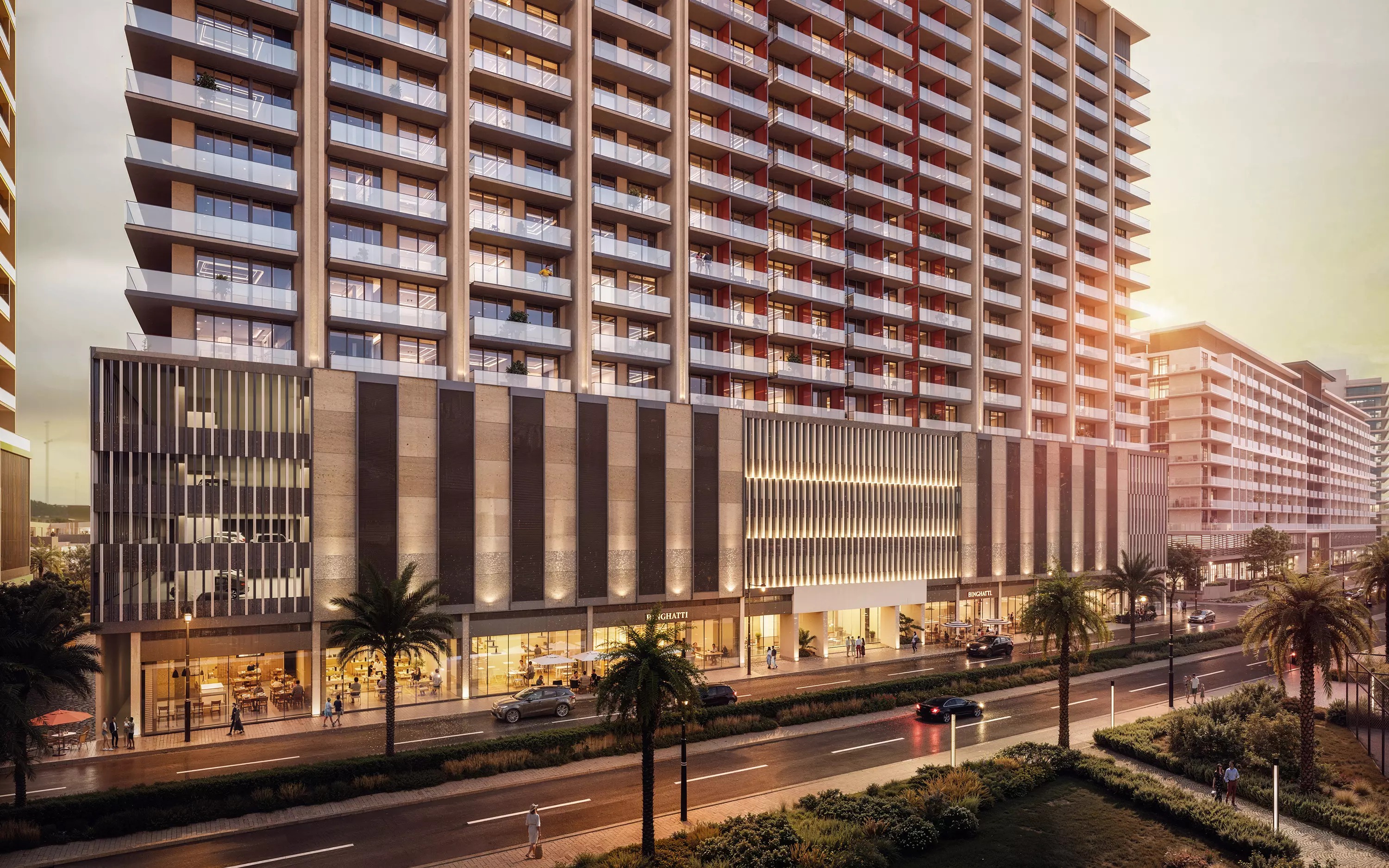 Binghatti Ruby Apartment Exteriors