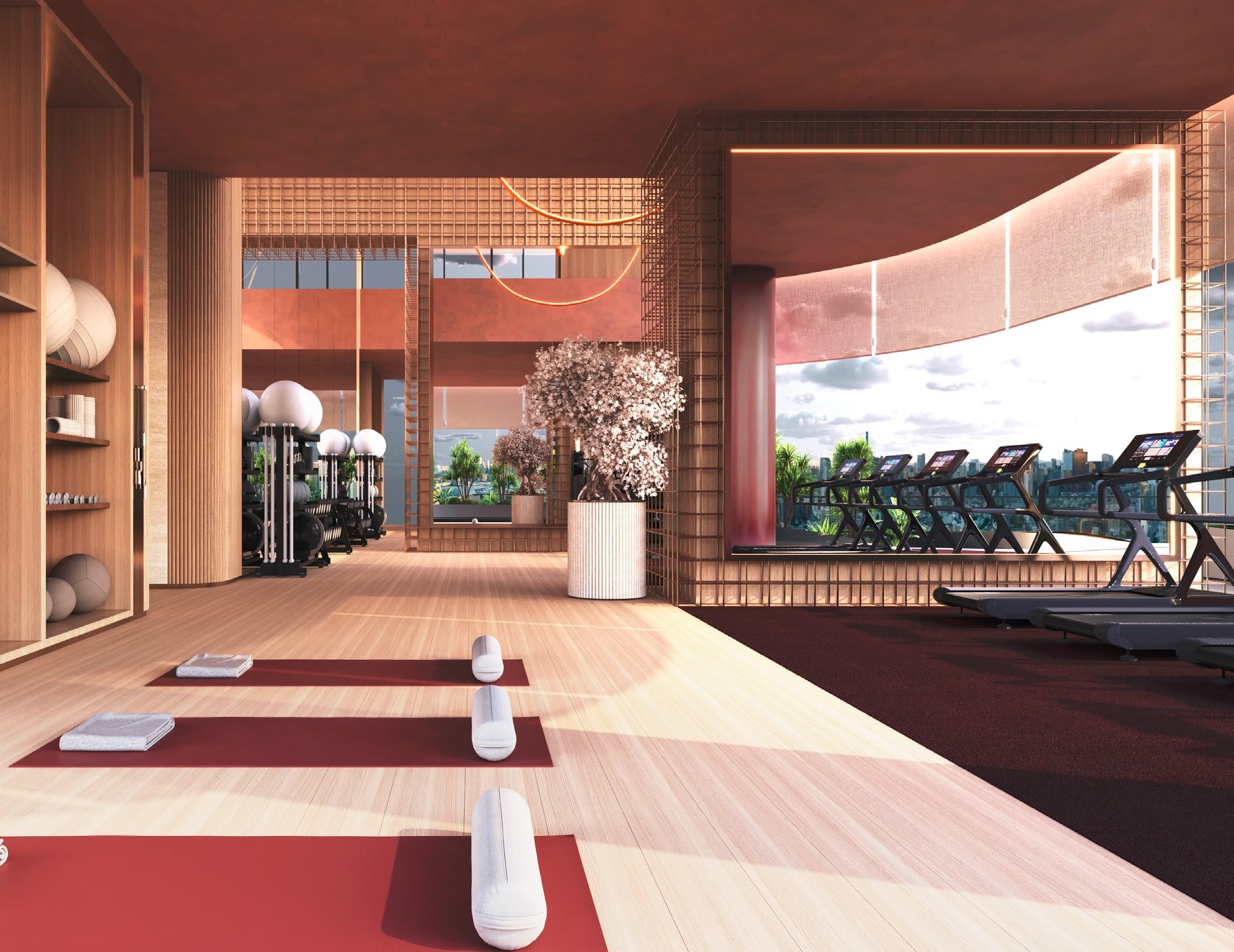 Binghatti Skyblade Gymnasium Image