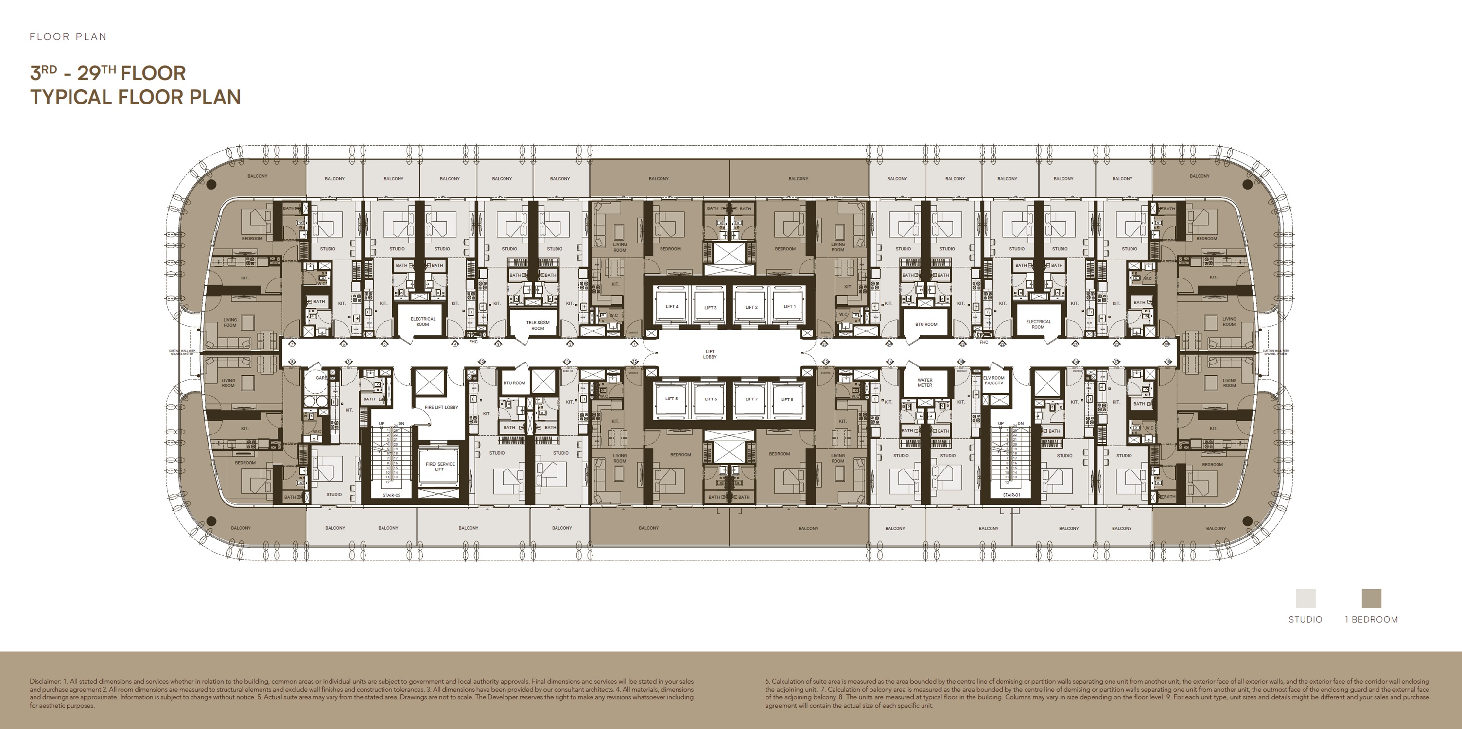 Binghatti Skyhall Floor Plans