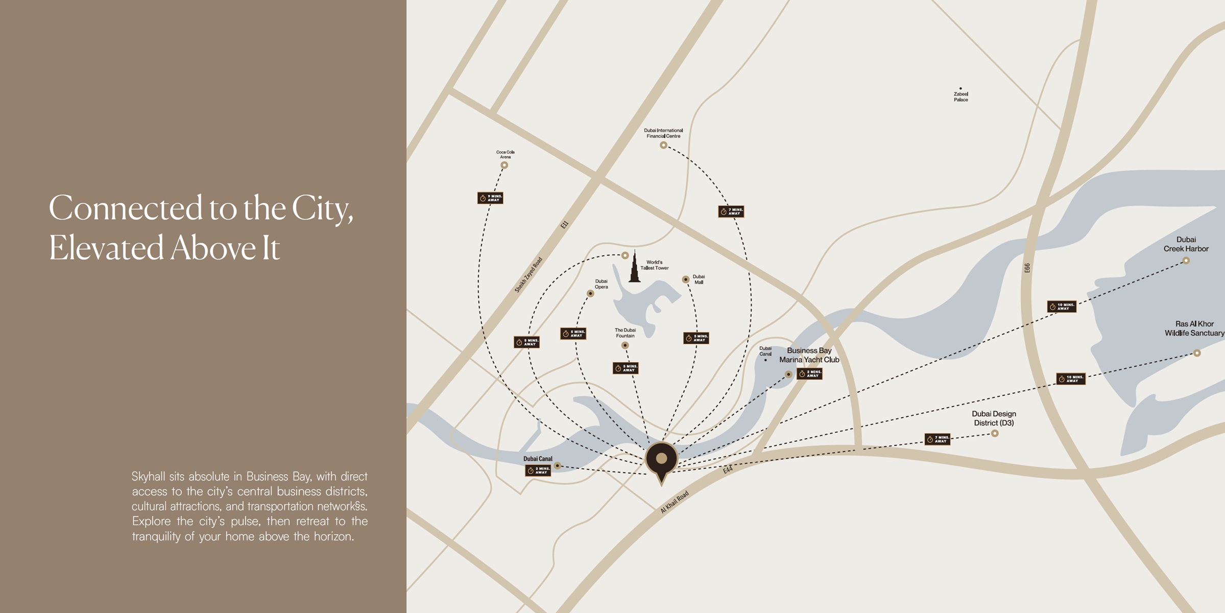 Binghatti Skyhall Location Image