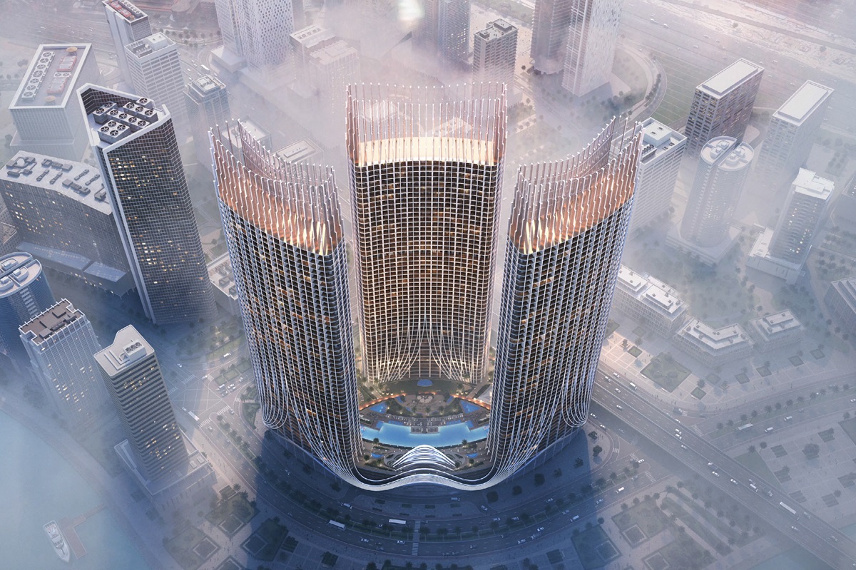 Binghatti Skyrise Tower View