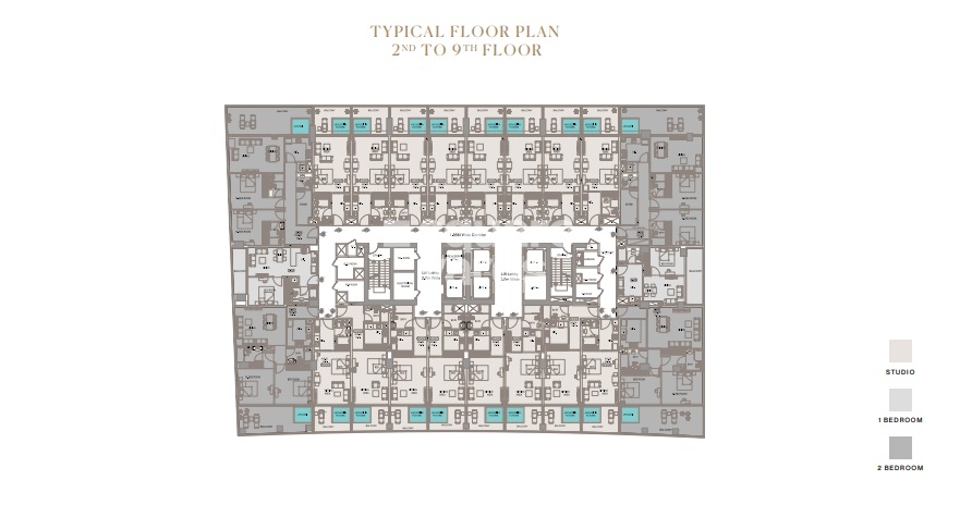 Binghatti Trillionaire Residences Floor Plans