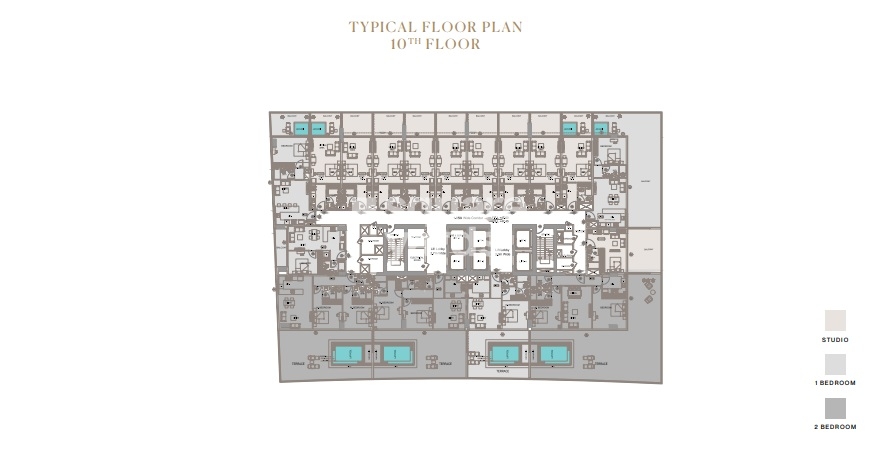 Binghatti Trillionaire Residences Floor Plans