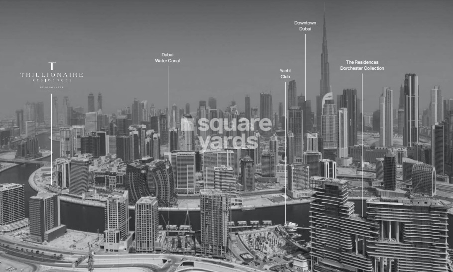 Binghatti Trillionaire Residences Tower View