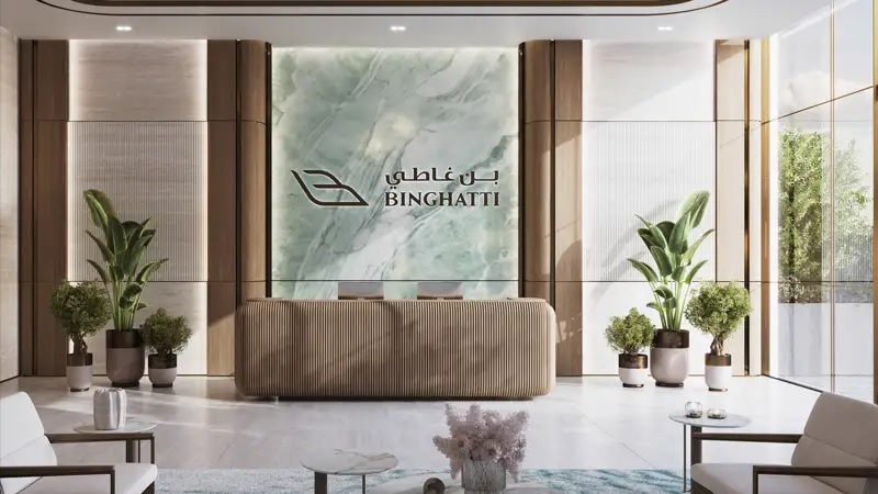 Binghatti Twilight Waiting Lounge