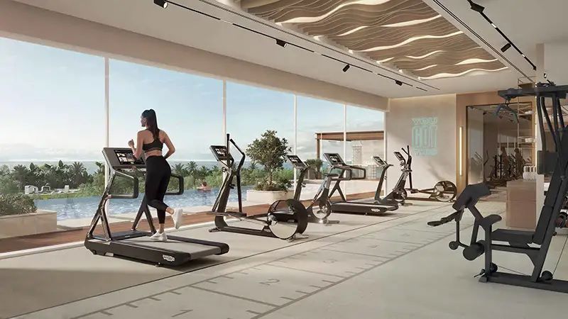 Blue Vayla Residences Gymnasium Image