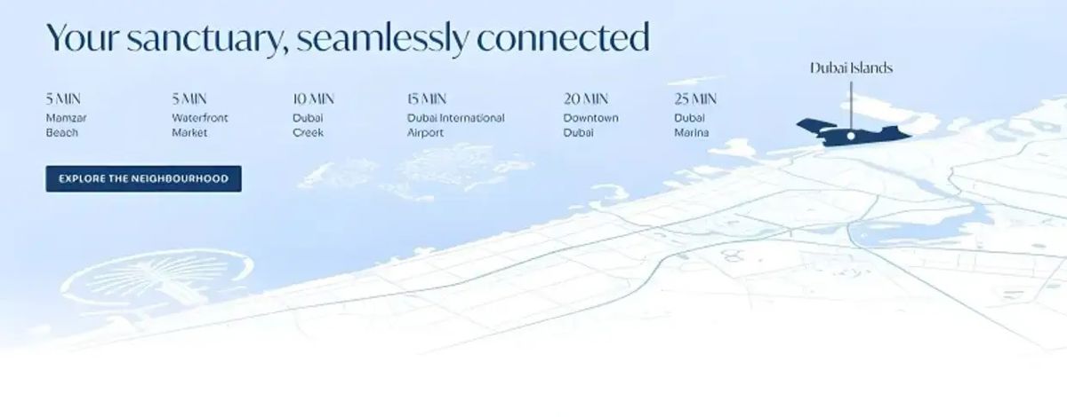 Blue Vayla Residences Location Image