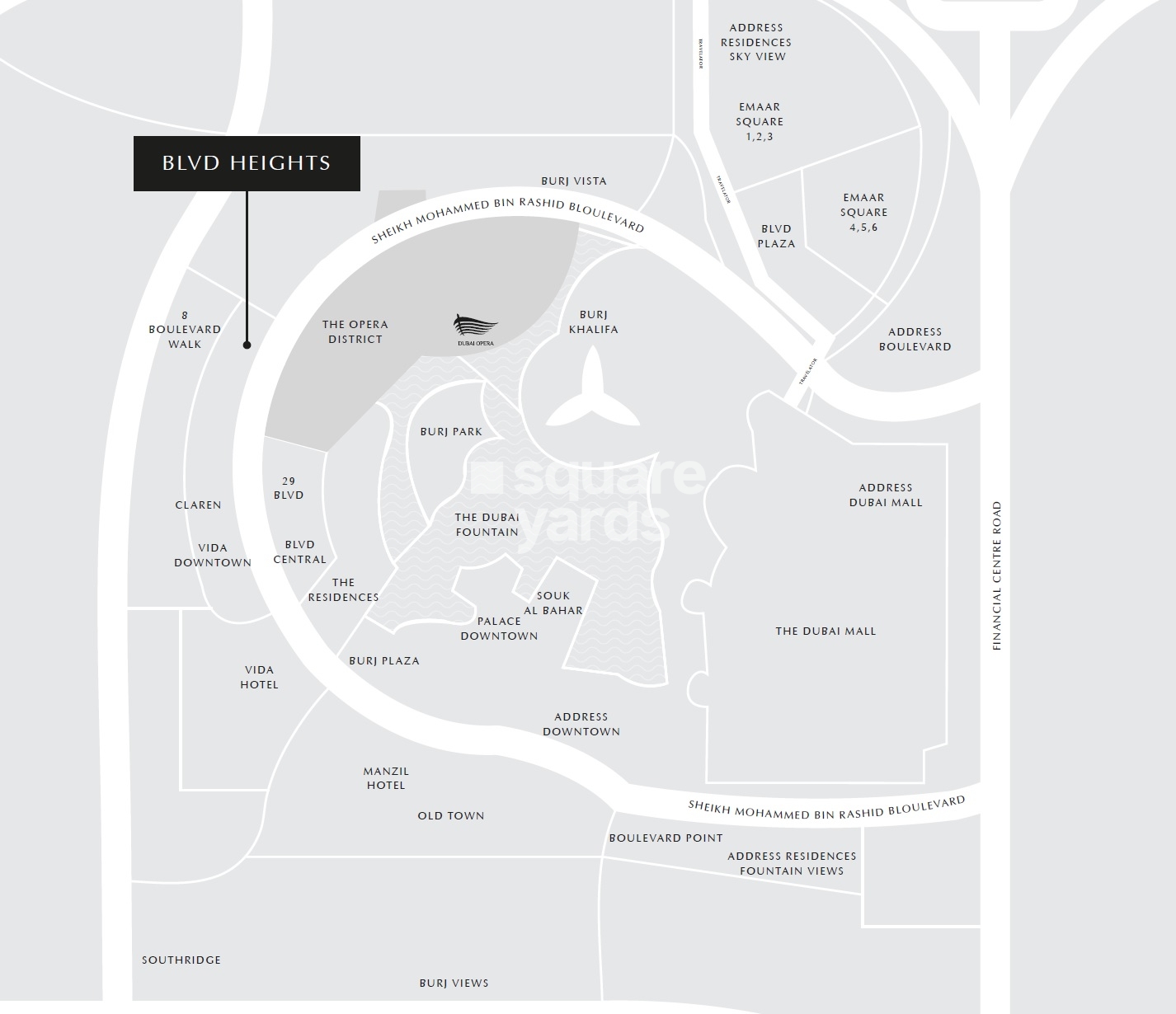 BLVD Heights Podium Location Image