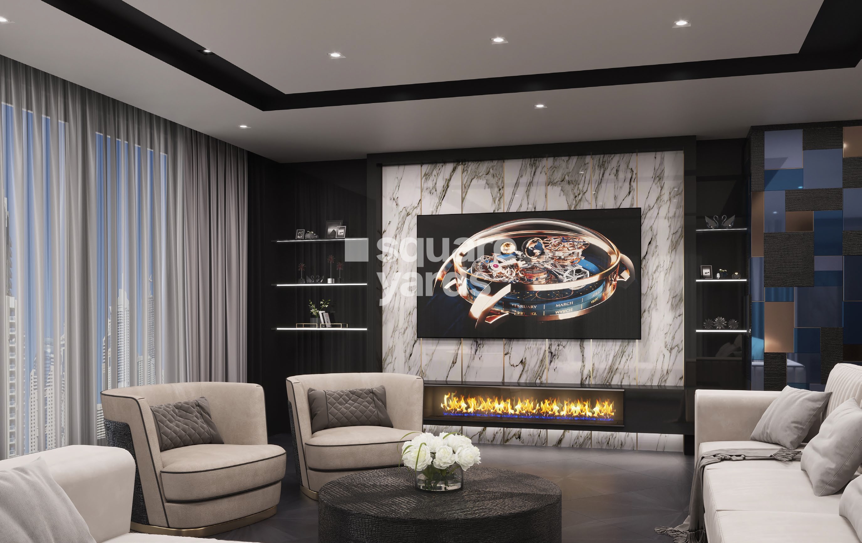 Burj Binghatti Jacob And Co Residences Apartment Interiors