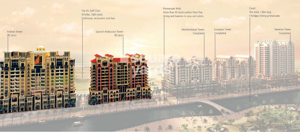 Canal Residence West Spanish Tower Tower View