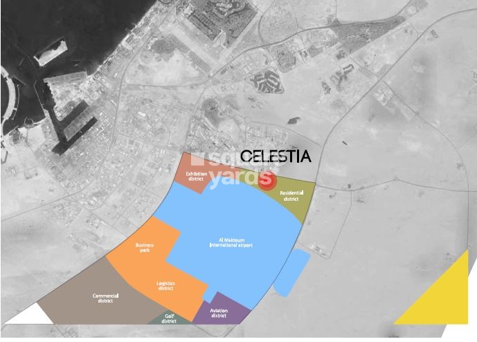 Celestia by Damac Location Image