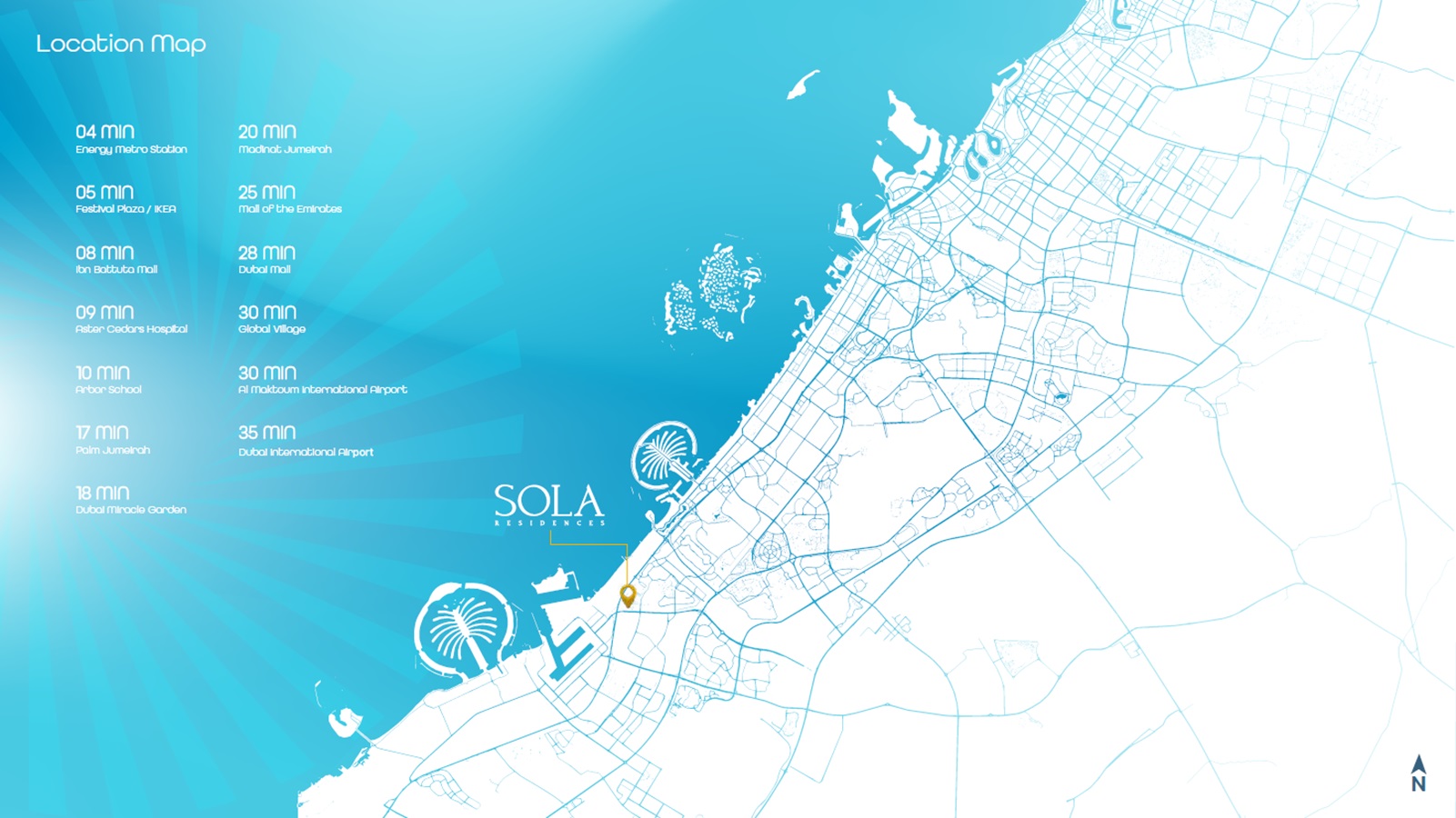 Centurion Sola Residences Location Image