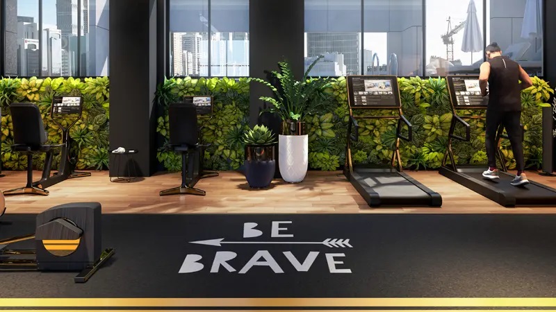 Century Alba Tower Gymnasium Image