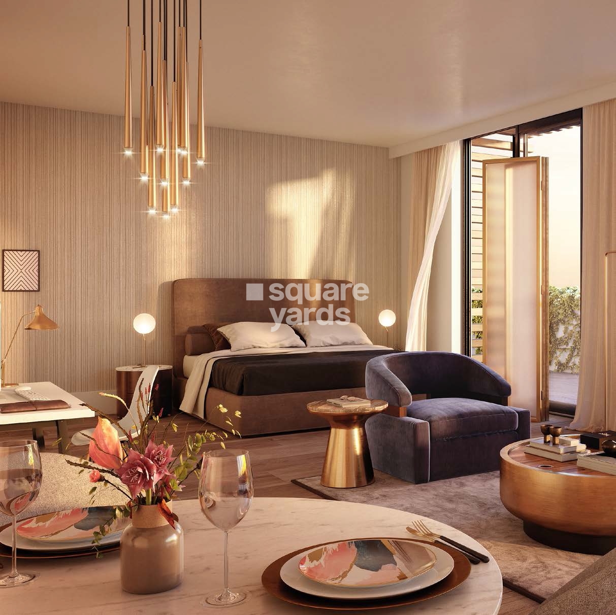 Chaimaa Avenue Residences Apartment Interiors