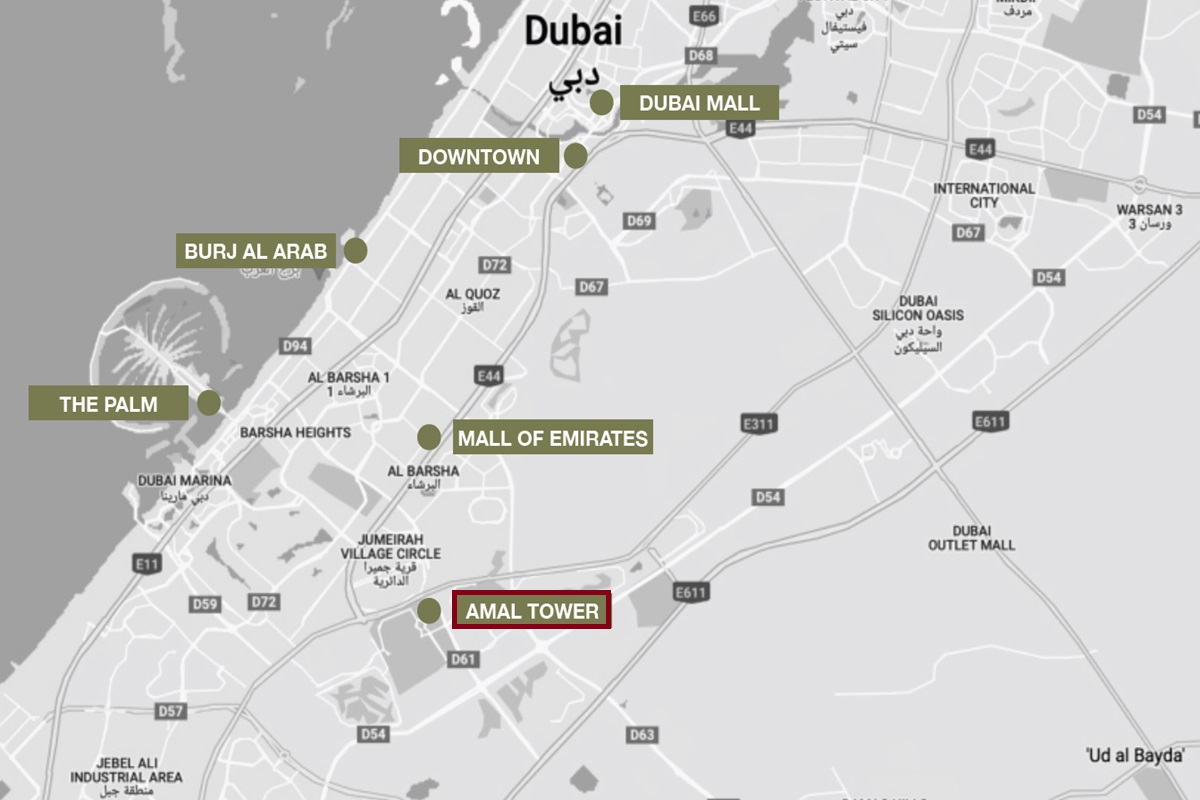 Consolidated Amal Tower Location Image