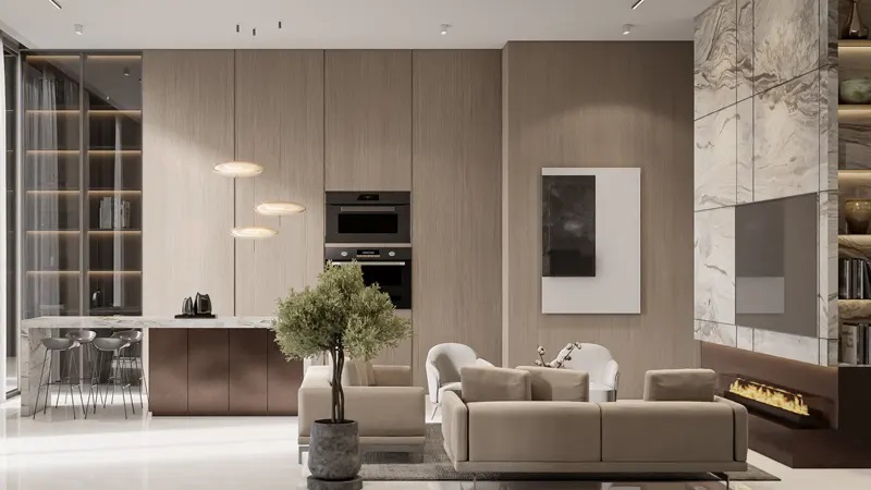 Crystal Bay Vue Apartment Interiors