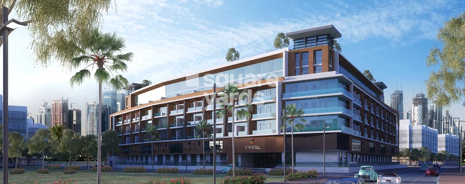 Crystal Residence Apartments Tower View