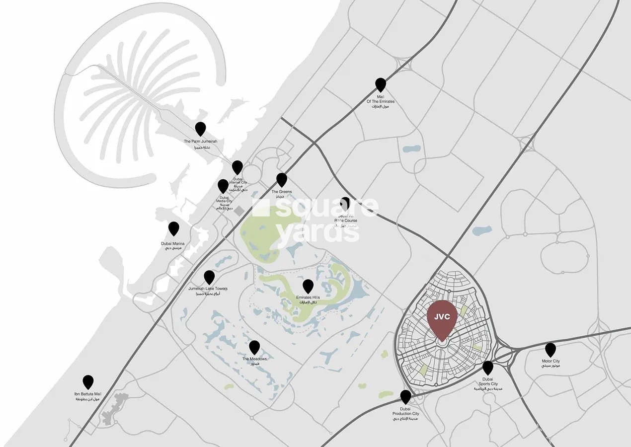 DAK Sapphire 32 Residences Location Image