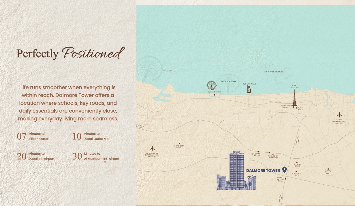 Dalmore Tower Location Image