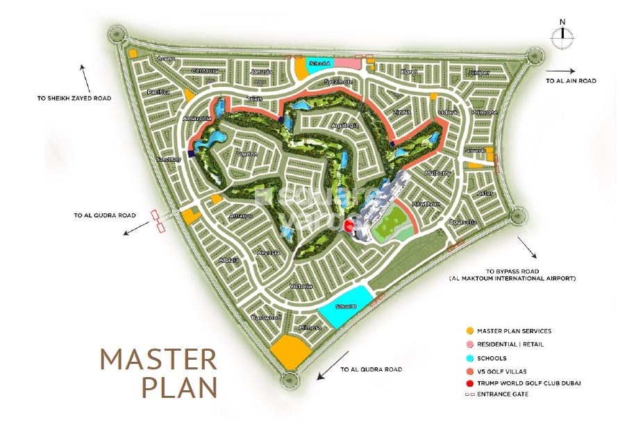 Damac Bait Al Aseel Master Plan Image