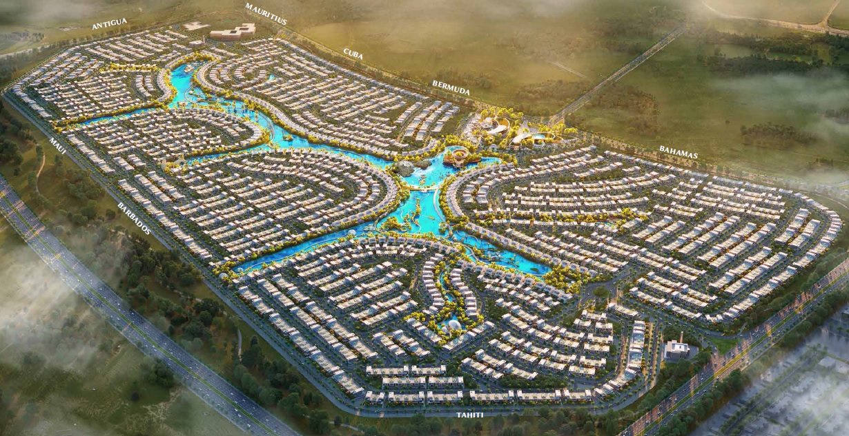Damac Barbados Villas Master Plan Image