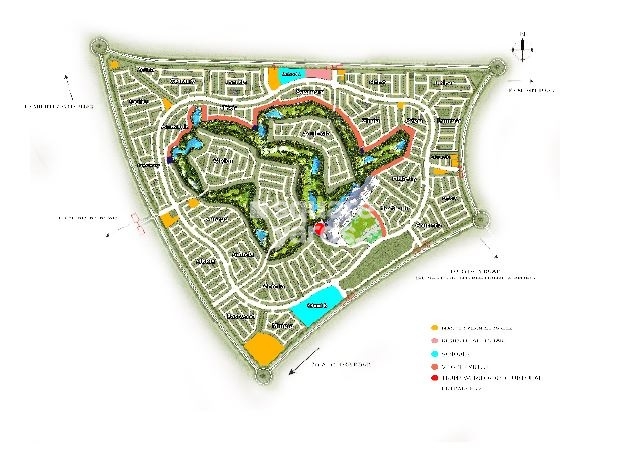 Damac Biela Villas Master Plan Image