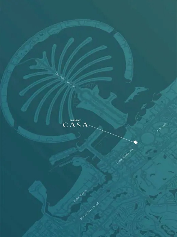 DAMAC Casa Location Image